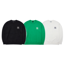 MLB 클래식 모노그램 빅로고 오버핏 맨투맨 3AMTM0124