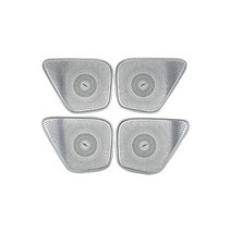 도어 라이트 64 색 앰비언트 LED 벤트 메르세데스 벤츠 W177 W118 W247 ABCLAGLAGLB 클래스 자동차 RGB 인테리어 장식 램프 수리, 없음, LED speaker cover+CN