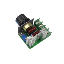 AC 220V 2000W 고전력 SCR 전압 조정기 조광기 모터 기 온도 전자 모듈