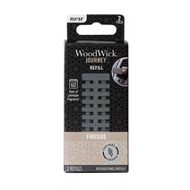 우드윅 차량용 방향제 파이어사이드 리필 2개 오토 벤트 키트, 1개