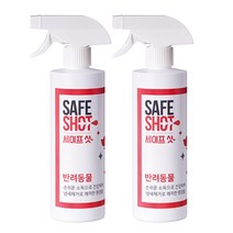 반려동물용품 탈취 뿌리는 살균소독제 미산성차아염소산수 세이프샷 샷건형 500ml x2, 2병