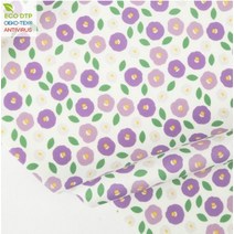 친환경 오코텍스인증 99.99%항균항염원단 E-DTP 면20수) MCO1011 카멜리아부케 퍼플