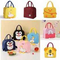 오리 보온 보냉백, 블랙6개