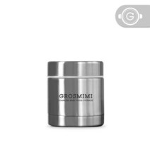 [그로미미] 스테인리스 보온용기 200ml, 스테인리스 보온용기:200ml