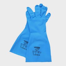 내 화학 니트릴 나이트릴 KCS 실험 산업용 안전 장갑 GI-U-07C 묶음12켤레, S 7