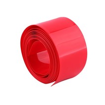PVC수축필름 열수축튜브 18650배터리 부스바(92mm) 10M기본, 노랑