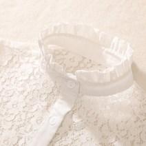 넥케이프 페이크 넥 목 카라 여성 케이프 남성 니트 레이스 골프 빅사이즈
