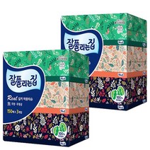 땡큐온 잘풀리는집 리얼실키 미용티슈 150매 3입 x2개, 단품