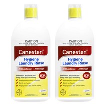 Canesten 카네스텐 안티박테리얼 항균 세탁세정제 1Lx2개 Antibacterial Antifungal Laundry Rinse Lemon, 1개, 1L