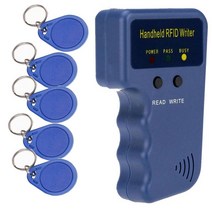 125KHz RFID 프로그래머 복사기 리더 라이터 ID 카드 복제기 및 키, 03 파란, 1개