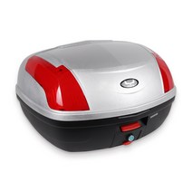 VITO 비토 오토바이용품 리어백 탑박스, 비토033(실버) 51L, 1개