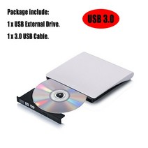 휴대용cd플레이어 휴대용 USB 3.0/2.0 DVD-ROM 광학 드라이브 외부 슬림 CD ROM 디스크 리더 데스크탑 PC 노트북 태블릿 프로 모션 DVD 플레이어, NO.1_미국, 상세 설명 참조8, 상세 설명 참조8
