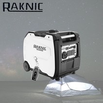 라크닉 발전기 RK4000iE 캠핑용 휴대용 인버터 전기 저소음 차박 비상용 소형 푸드트럭 원격시동