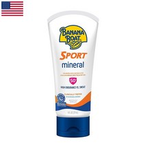 미국 바나나보트 스포츠 미네랄 선 썬 크림 로션 SPF50+ 177ml
