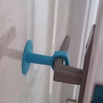 방문 닫힘방지 문고정 실리콘 도어스토퍼, 화이트