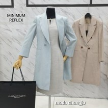 미니멈 MD 마17% 소매롤업 베이직롱자켓 55 66 77 MD MUBGWJ4220