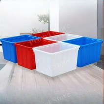 창고물류보관함 대형플라스틱박스 플라스틱박스 공구부품상자 플라스틱함 물류창고, 1, 300K 블루 870x653x615