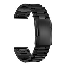 시계 스트랩 밴드 garmin tactix 7 protactix delta 솔라 팔찌 fenixepix 수정용 퀵 핏 26mm 메탈 스틸