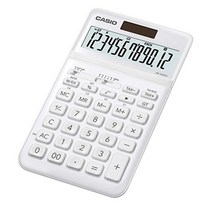 카시오)계산기(JW-200SC화이트/12자리)