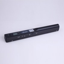 명함스캔 북스캐너 비파괴 Winait 900 DPI 휴대용 A4 문서 책 스캐너 펜, 04 Black