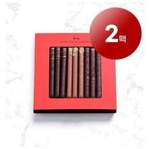 la maison du chocolat 라메종뒤쇼콜라 프랑스 정통 수제 명품 트위그즈 크런치 다크 코코넛 밀크 카라멜 9개입 65g Twigs Case chocolates, 2팩
