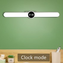 샤오미 모니터 조명table lamp clock 책상 램프 연구 독서 usbLED스탠드, 시계 모드, 시계 모드