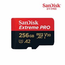 샌디스크 익스트림 프로 마이크로 SD SDSQXCZ-256G, 256GB