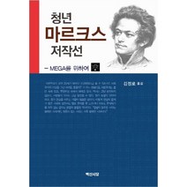 청년 마르크스 저작선:MEGA를 위하여, 백산서당