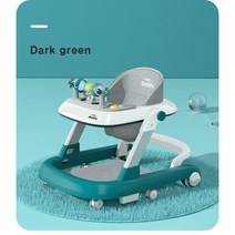 아기 휴대 대여 스텝 보행기, Dark green