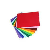 비접착 펠트지 혼합/단색10매입, 파랑