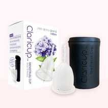 여의사가 만든 안전한 클레리컵 생리컵 소형 1개입 소독 보관 케이스포함 프랑스 직수입, 단품