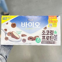 매일바이오 초코링_프로틴볼 130gX4입, 아이스보냉백포장