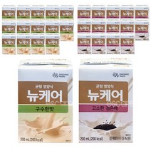 뉴케어 구수한맛 15팩 + 검은깨맛 15팩, 200ml 30팩