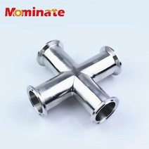 수도용pe관 농업용 배수로관 부속 커넥터 16mm 20mm 50mm 파이프 od 192532385176102mm(34-4) 스테인레스 스틸, 6332mm