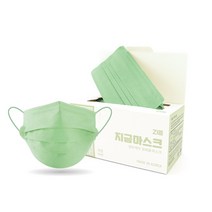 지금 컬러마스크 민트 100매 일회용 덴탈마스크 퀄리티 숨쉬기편한 보풀없는 마스크