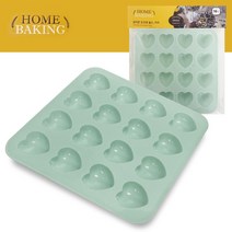 대일 실리콘 초콜렛 몰드(하트16구) 초콜릿 만들기 틀 돌발밀이 발각질제거 뒷꿈치각질제거 세라믹경석