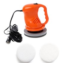 자동차광택기 폴리셔 12V 40W 연마 기계 자동차 폴리 셔 전기 도구 버핑 왁싱 왁 서, 01 Orange