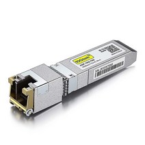 80미터 10GBase~T SFP to RJ45 트랜시버 구리 이더넷 CAT.6a 모듈 시스코 SFP~10G~T~80 Ubiquiti UniFi Netgear AXM766 D~Li, 1