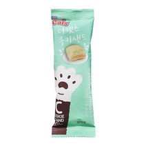 더캣츠 쿠키 샌드 연어맛 20g 고양이 간식 과자, 6개