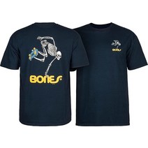 Powell Peralta 스케이트보드 스켈레톤 티셔츠 [미국 직배송], X-Large
