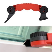 호아프_ 실리콘 제거작업 실리콘제거기 3종류의날 스크래퍼 헤라 미끄럼방지 손잡이, 1개