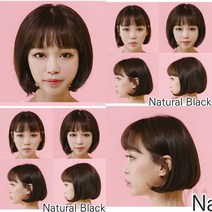 마이몰12 정수리 부분가발 볼륨업 내츄럴블랙 클립형가발 볼륨가발