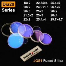 반사판 섬유 레이저 렌즈 보호 윈도우 Dia18-29.7mm Raytools Precitec WSX용 강력한 절단기 헤드 부품 도구 1064nm, 9.25x3mm