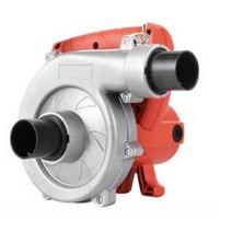 목공용 집진기 먼지 분진 흡입기 연무기 전기 산업용, 레드 1680W 6미터 (알루미늄 블레이드)