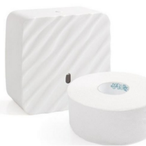 웨이브 점보롤 디스펜서, 화이트, 2개