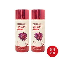 [본사정품][당일출고] 푸드올로지 콜레올로지 600mg 60정 2박스(총120정) 빨간통 다이어트 체지방감소 하비탈출 스트레스 콜레스테롤 피로개선 녹차추출물 카테킨, 2개