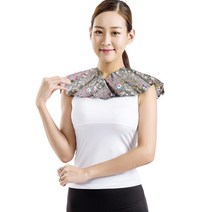 [아이러브허브] 천연허브 라벤더 로즈마리 레몬그라스 카시아토레 경추 냉온찜질팩(한쌍) 프리 - 그레이, 단일속성