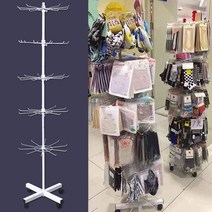 only 예홈 by Design / 매장 악세사리 스카프 회전 진열대 행거 진열장 앵글, 색상:단일상품