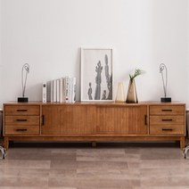 헤이미쉬홈 헤나 북유럽 원목 TV 거실장 2000, 단품