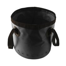 캠핑용 접이식 물통 접이식 물통 휴대용, 20L, PVC, B 블랙 20L